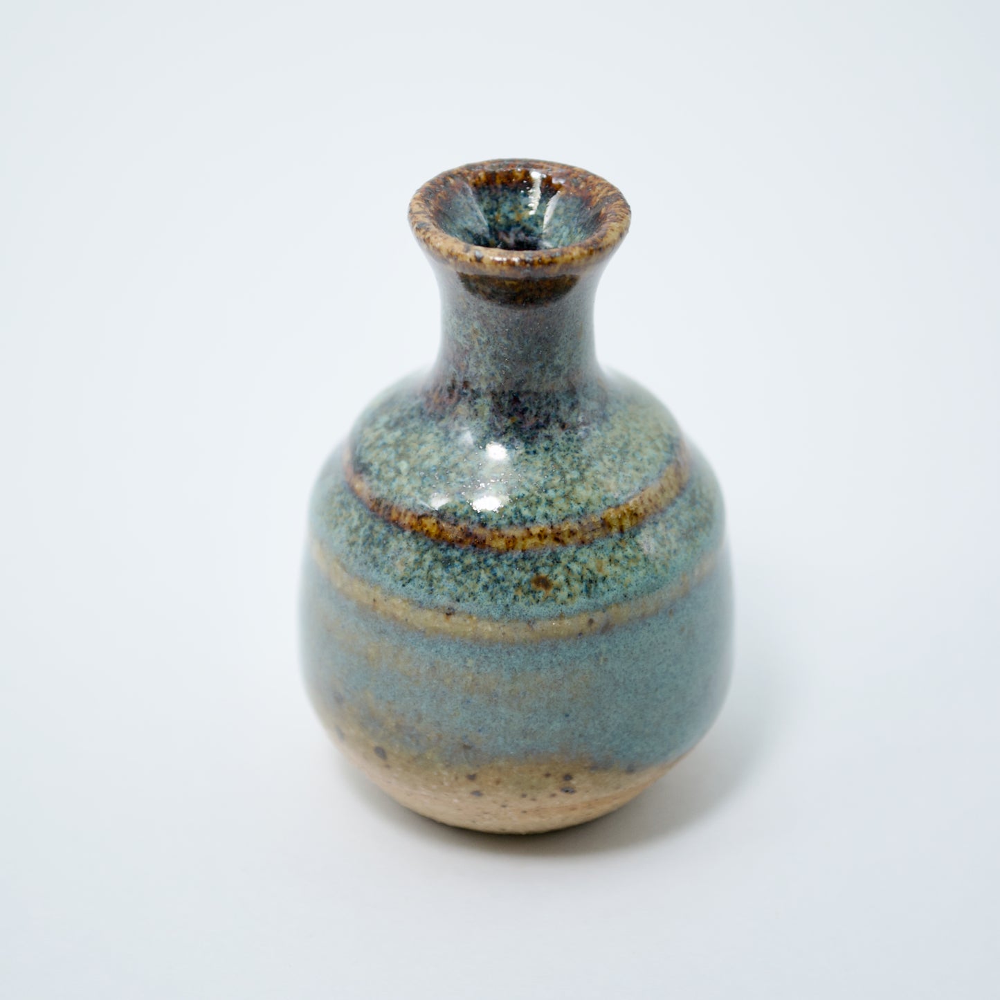 Glittering Tides Tiny Vase