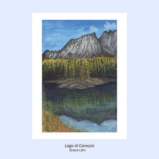 "Lago di Carezza" Print