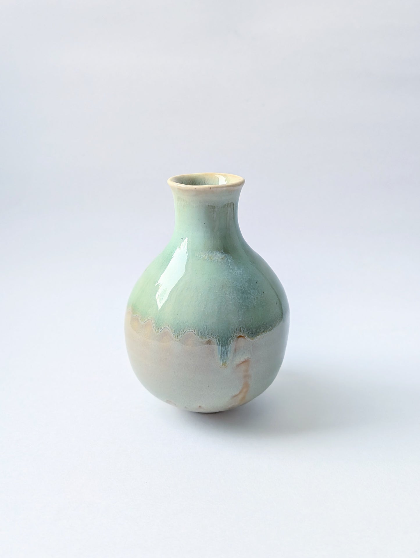 Sea Foam Bud Vase