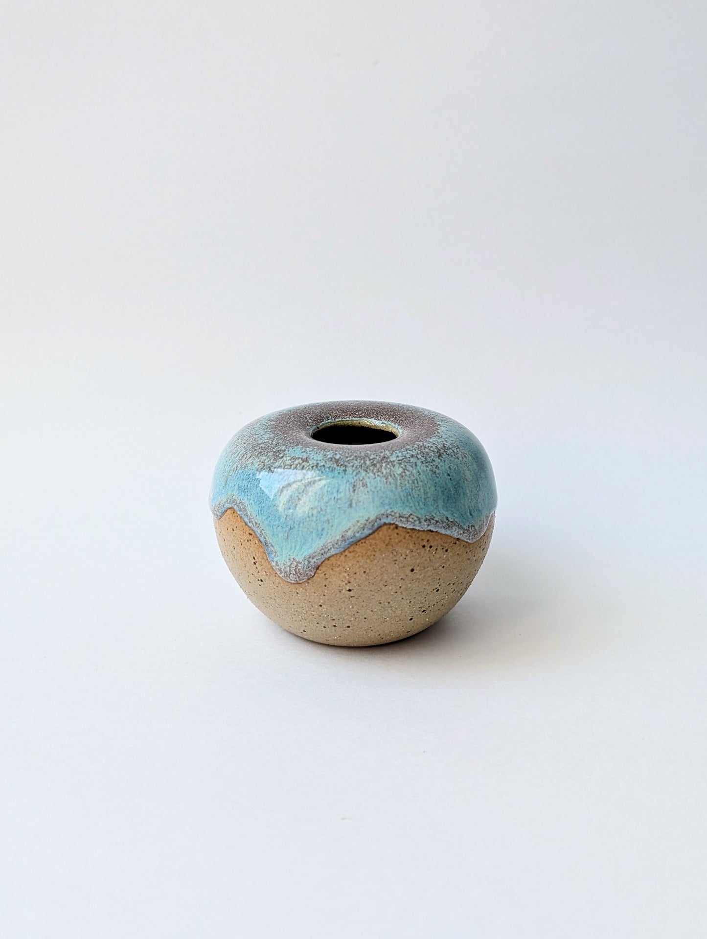 Earth Vase - Sea Foam