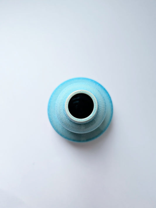 Celadon Cascades Bud Vase